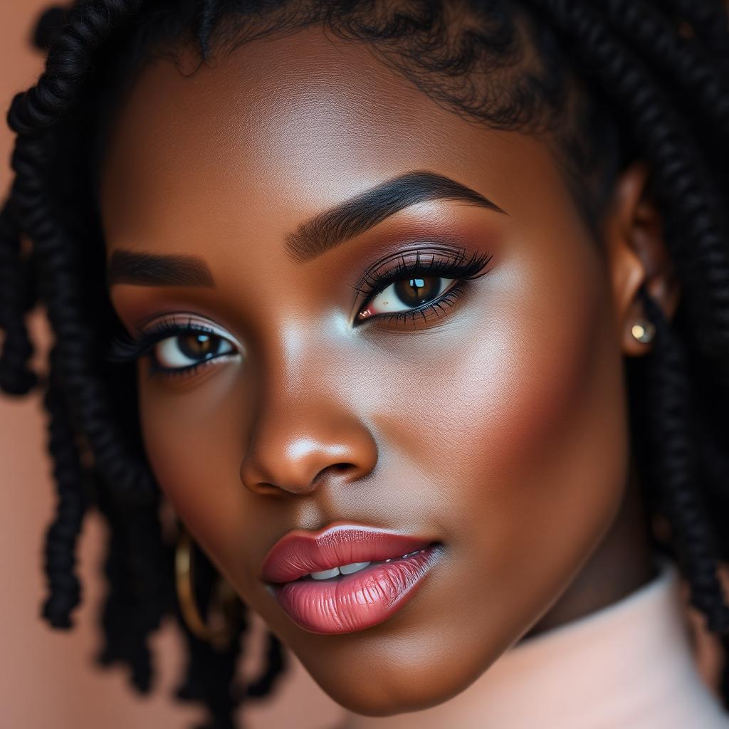 Artificial sisterlocks close-up styling